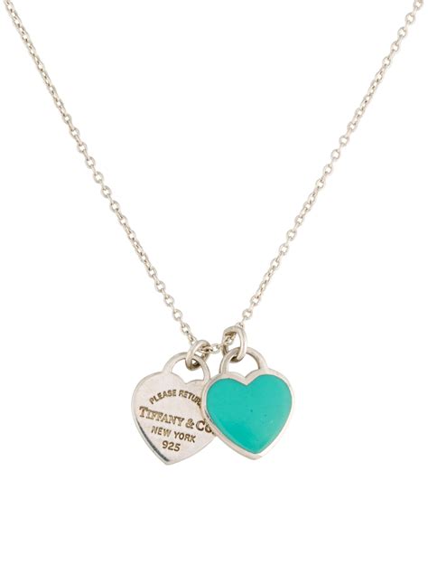 replica tiffany and co heart necklace|tiffany necklaces for women heart.